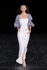 코튼 레이온 트윌 롱 스커트 / Cotton Rayon Twill Long Skirt