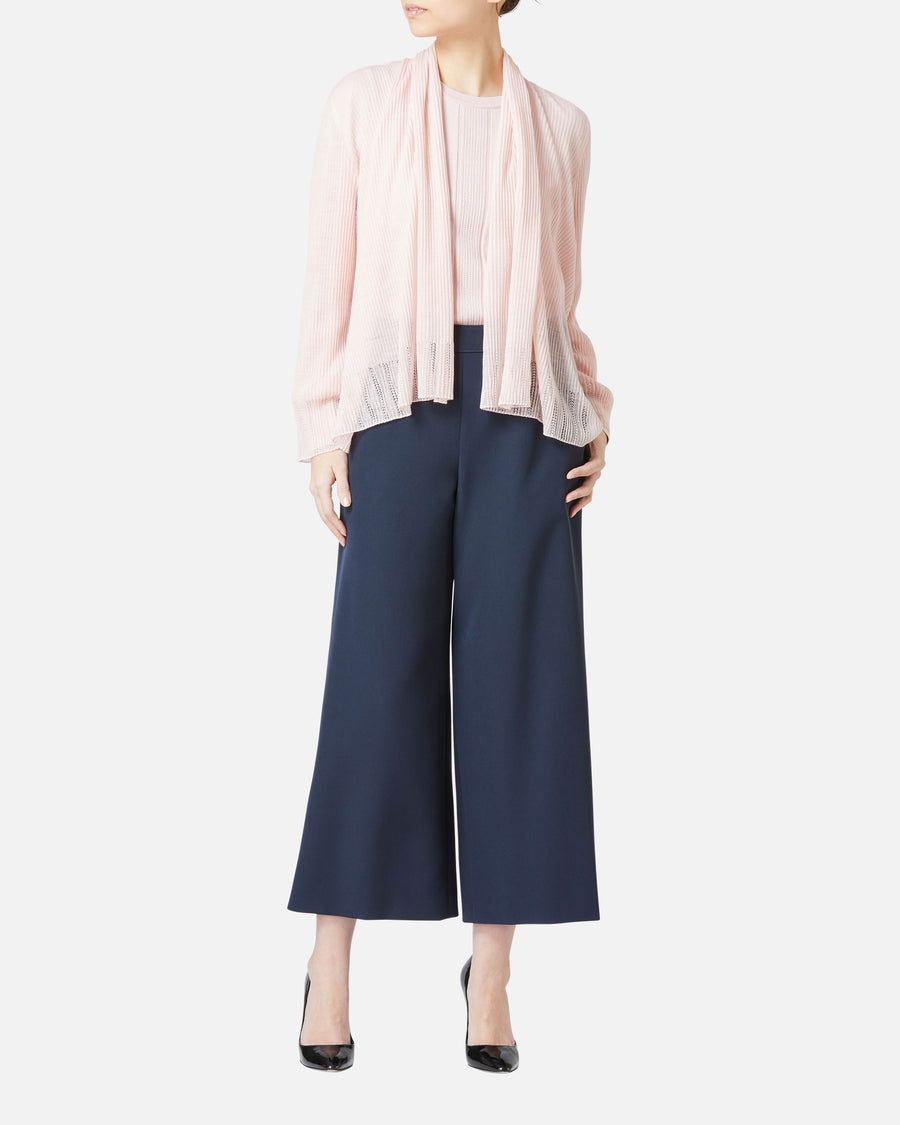 스트레치 크레페 와이드 팬츠 / Wide Stretch Crepe Pants