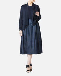 주름 소매 니트 풀오버 / Pleated Sleeve Knit Pullover
