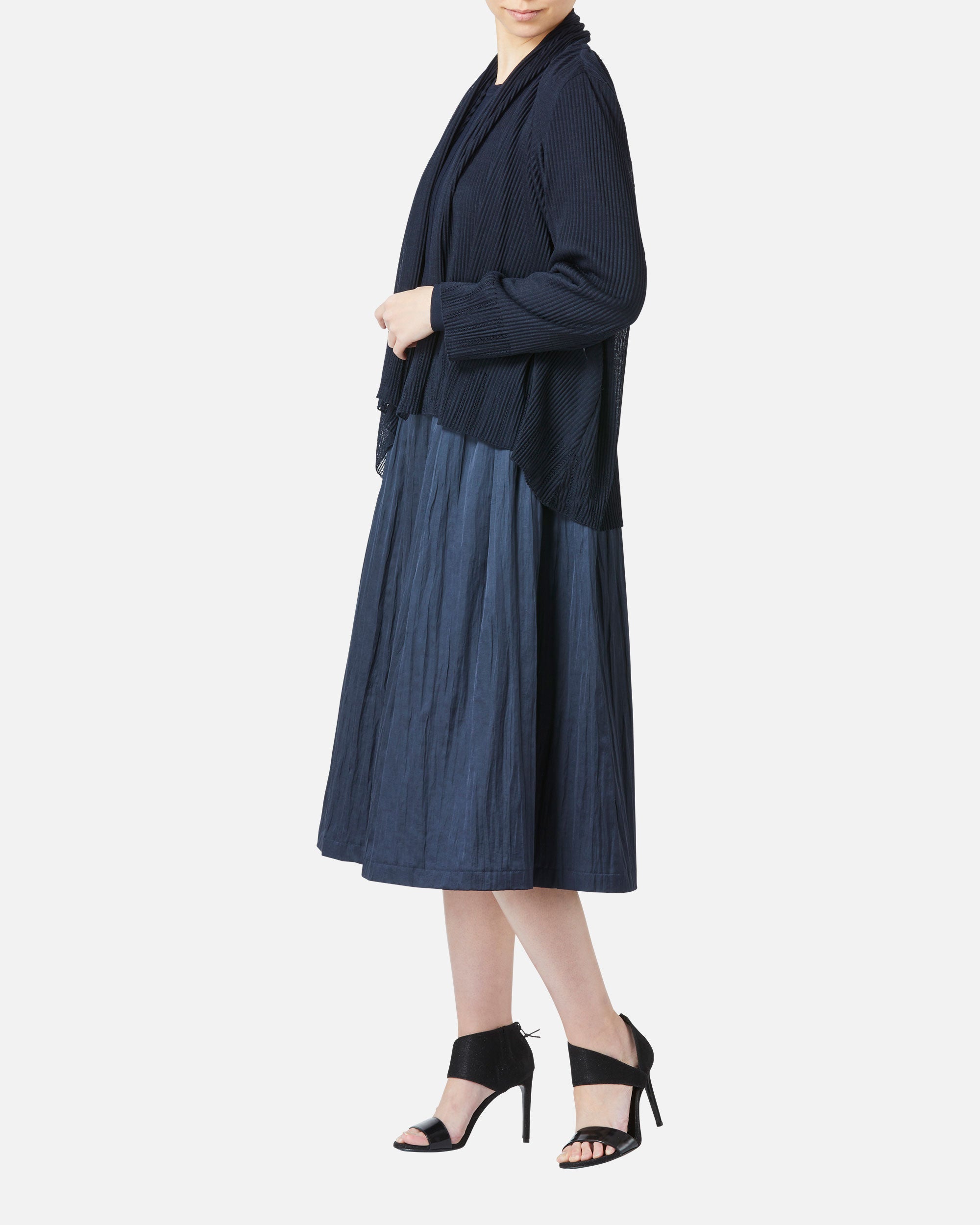 플리츠 가디건 / Pleated Cardigan