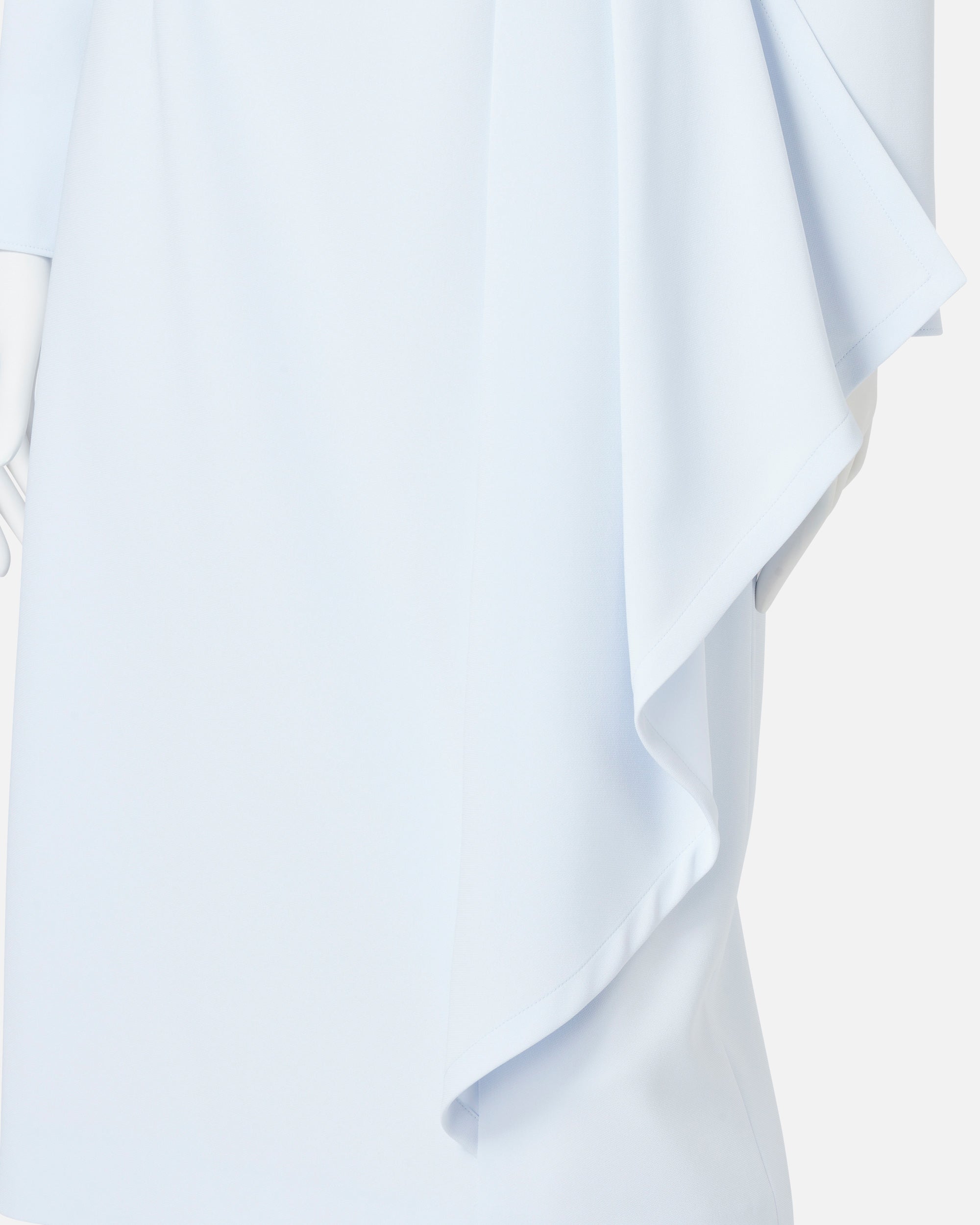 트리아세테이트 폴리에스테르 드레이프 원피스 / Triacetate Polyester Blended Draped Dress