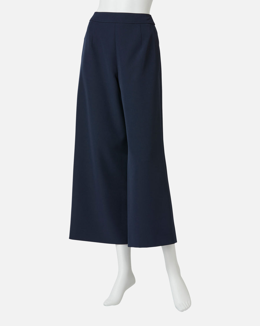 스트레치 크레페 와이드 팬츠 / Wide Stretch Crepe Pants