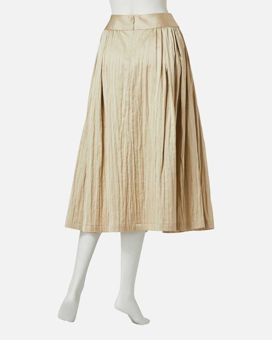 개더 플레어 스커트 / Gathered Flare Skirt