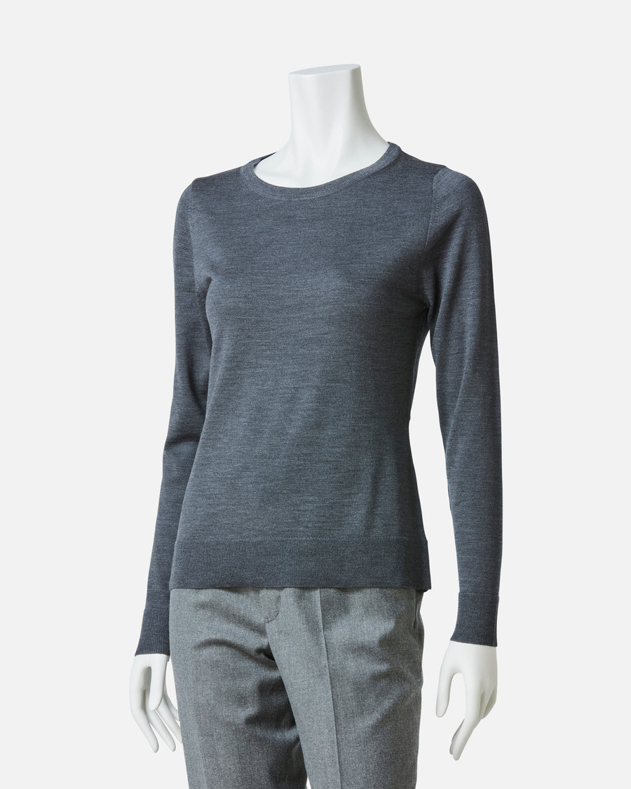 울 캐시미어 크루 넥 풀오버 / Wool Cashmere Crew-Neck Pullover