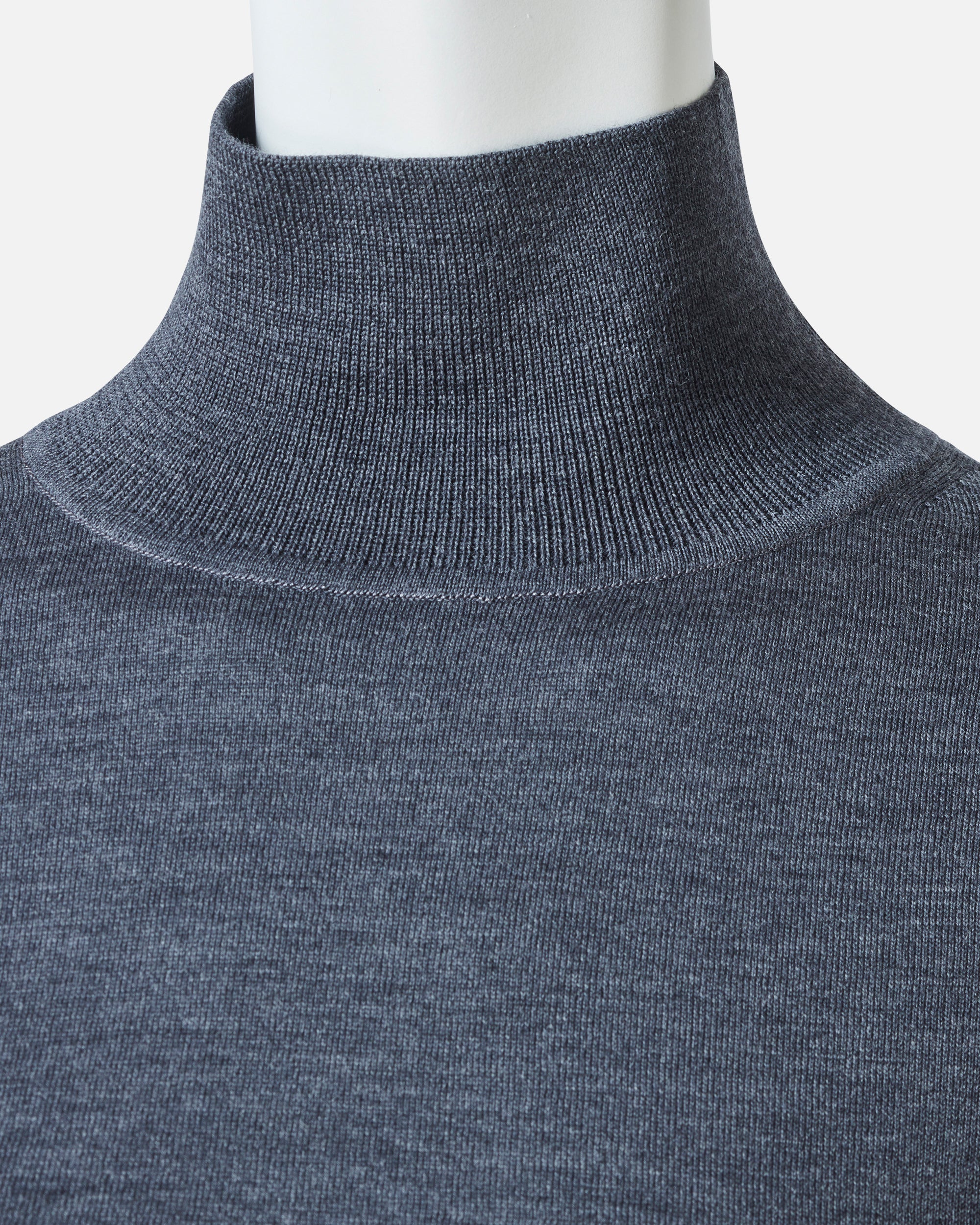 울 캐시미어 하이넥 풀오버 / Wool Cashmere High-Neck Pullover