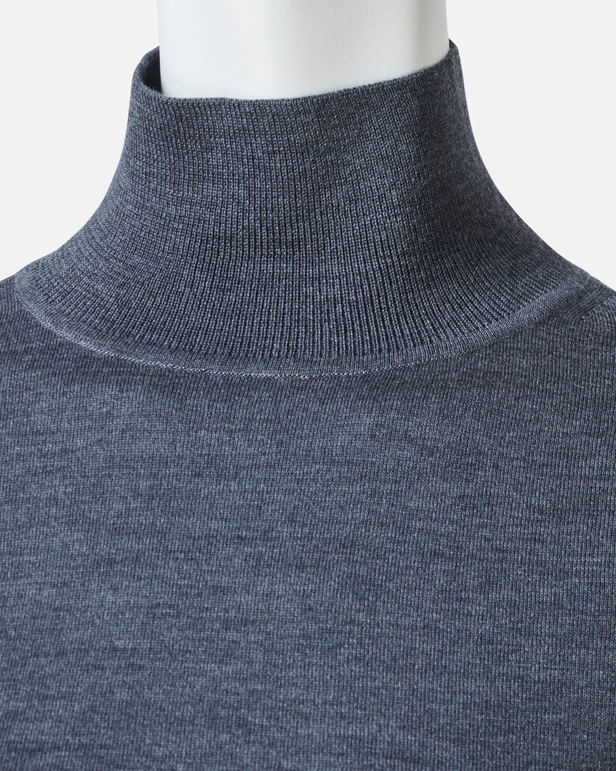 울 캐시미어 하이넥 풀오버 / Wool Cashmere High-Neck Pullover