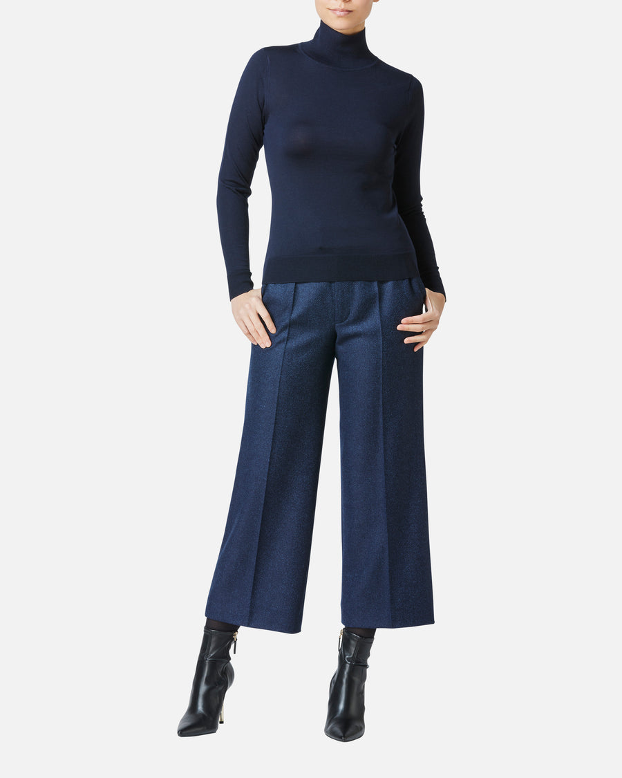 울 캐시미어 하이넥 풀오버 / Wool Cashmere High-Neck Pullover