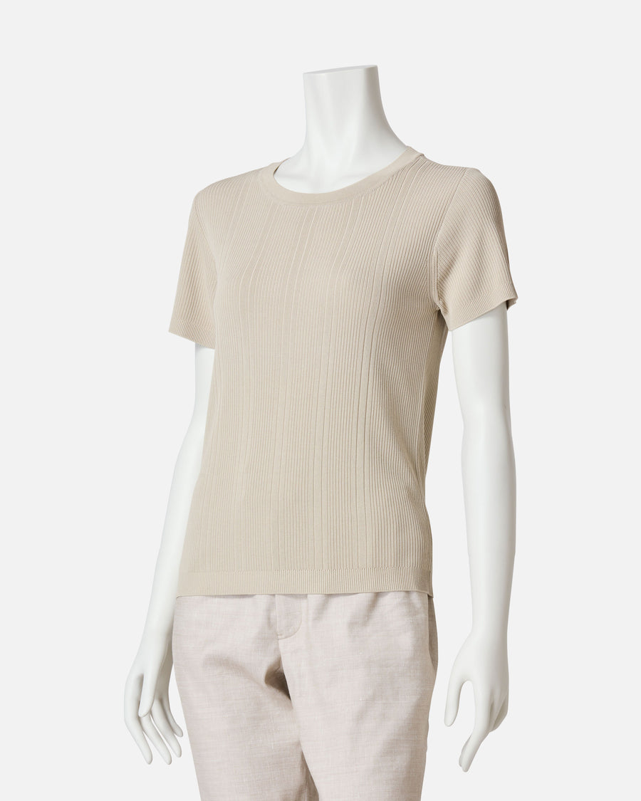 유기농 코튼 리브 니트 풀오버 / Organic Cotton Rib Knit Pullover