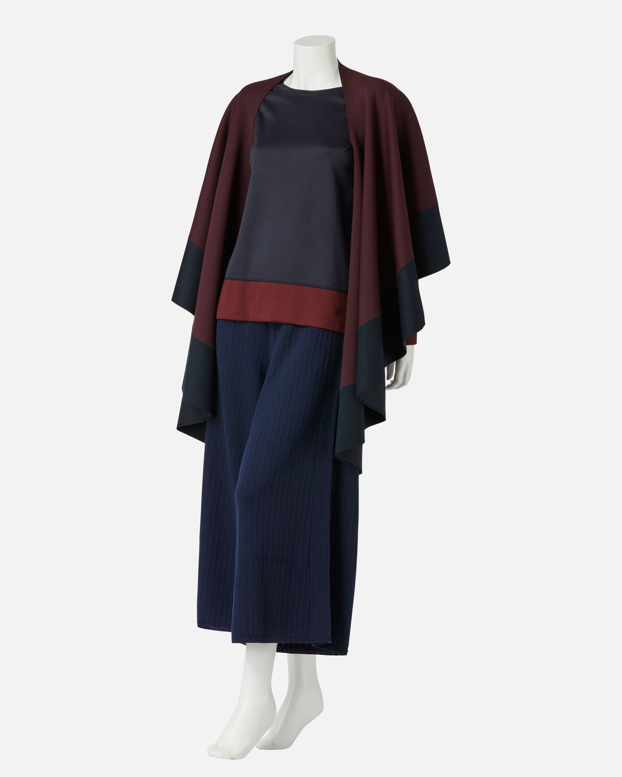 실크 코튼 저지 리버시블 풀오버 / Reversible Silk Cotton Jersey Pullover
