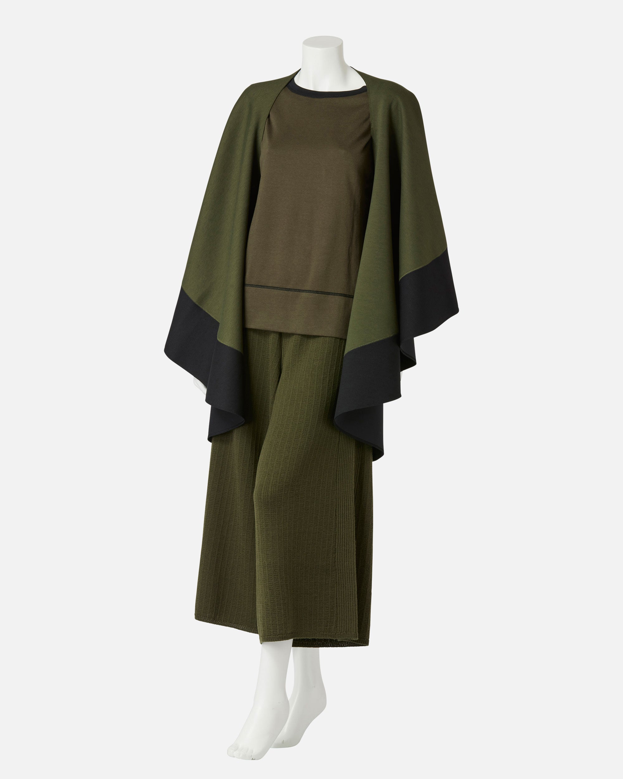 실크 코튼 저지 리버시블 풀오버 / Reversible Silk Cotton Jersey Pullover