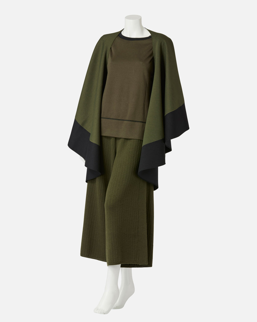 실크 코튼 저지 리버시블 풀오버 / Reversible Silk Cotton Jersey Pullover
