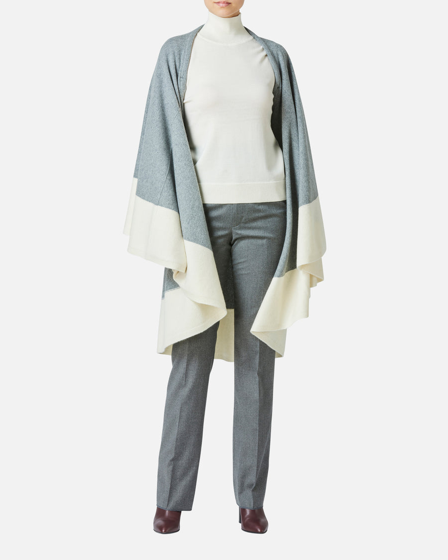 울 캐시미어 하이넥 풀오버 / Wool Cashmere High-Neck Pullover