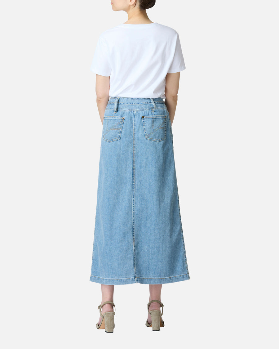 여름 데님 롱 스커트 / Summer Denim Long Skirt