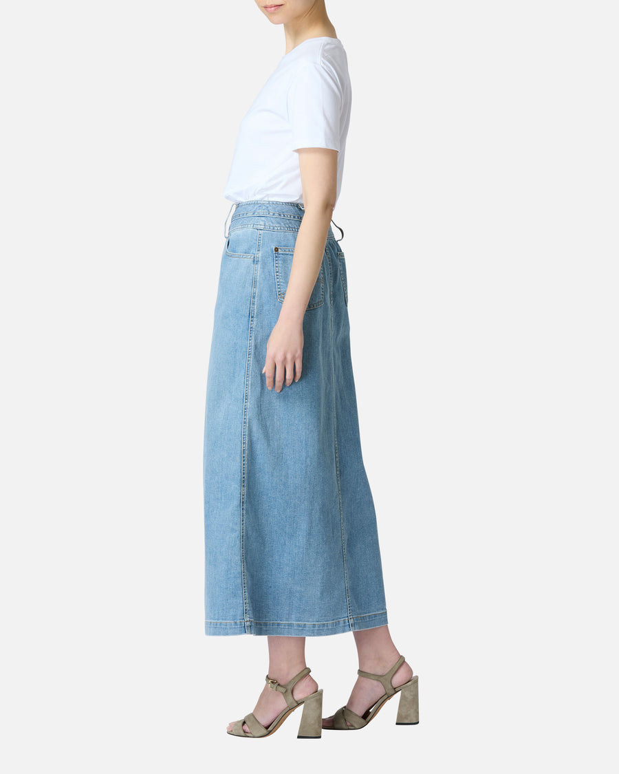 여름 데님 롱 스커트 / Summer Denim Long Skirt