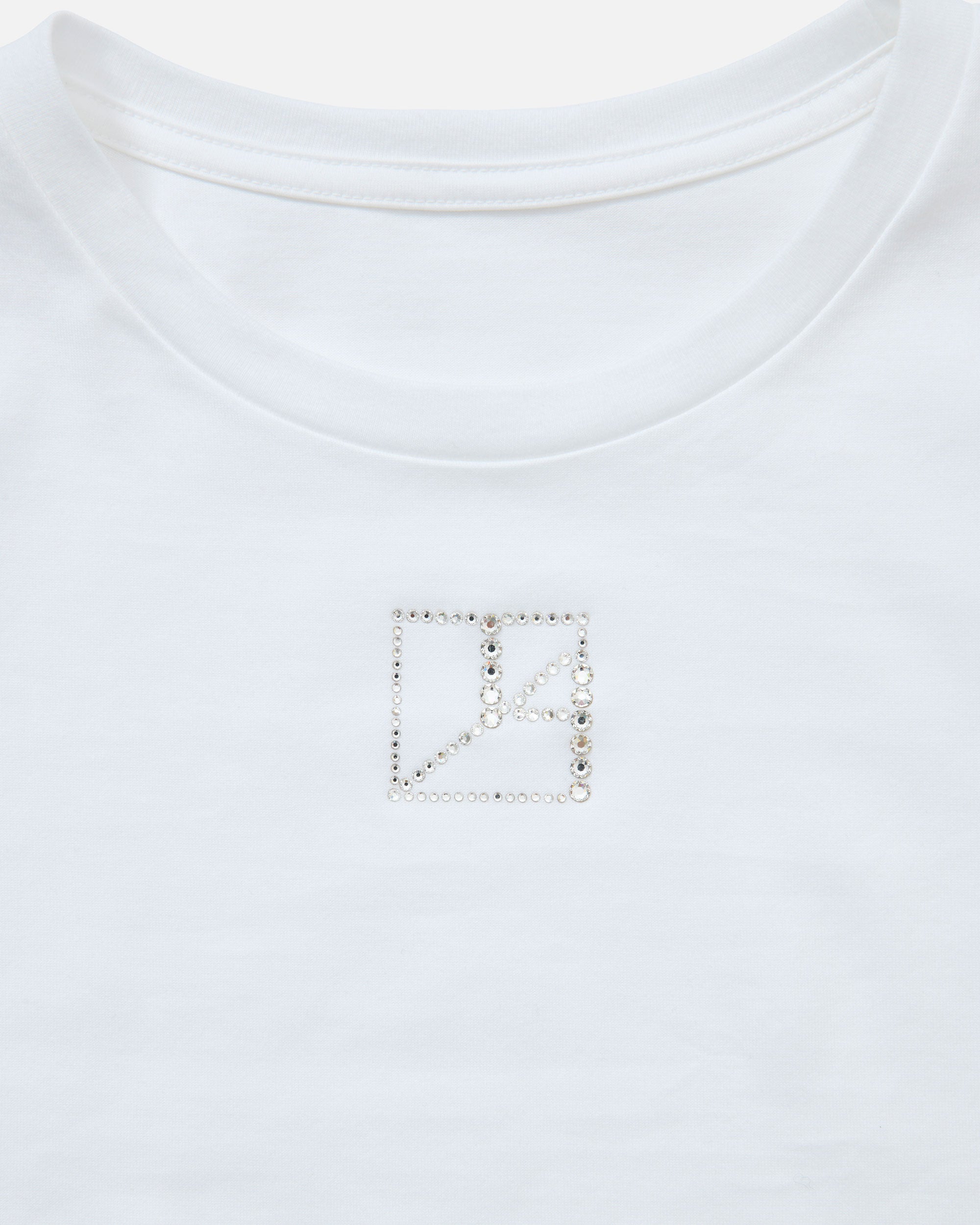 라인 스톤 로고 티셔츠 / Rhinestone Logo T-Shirt