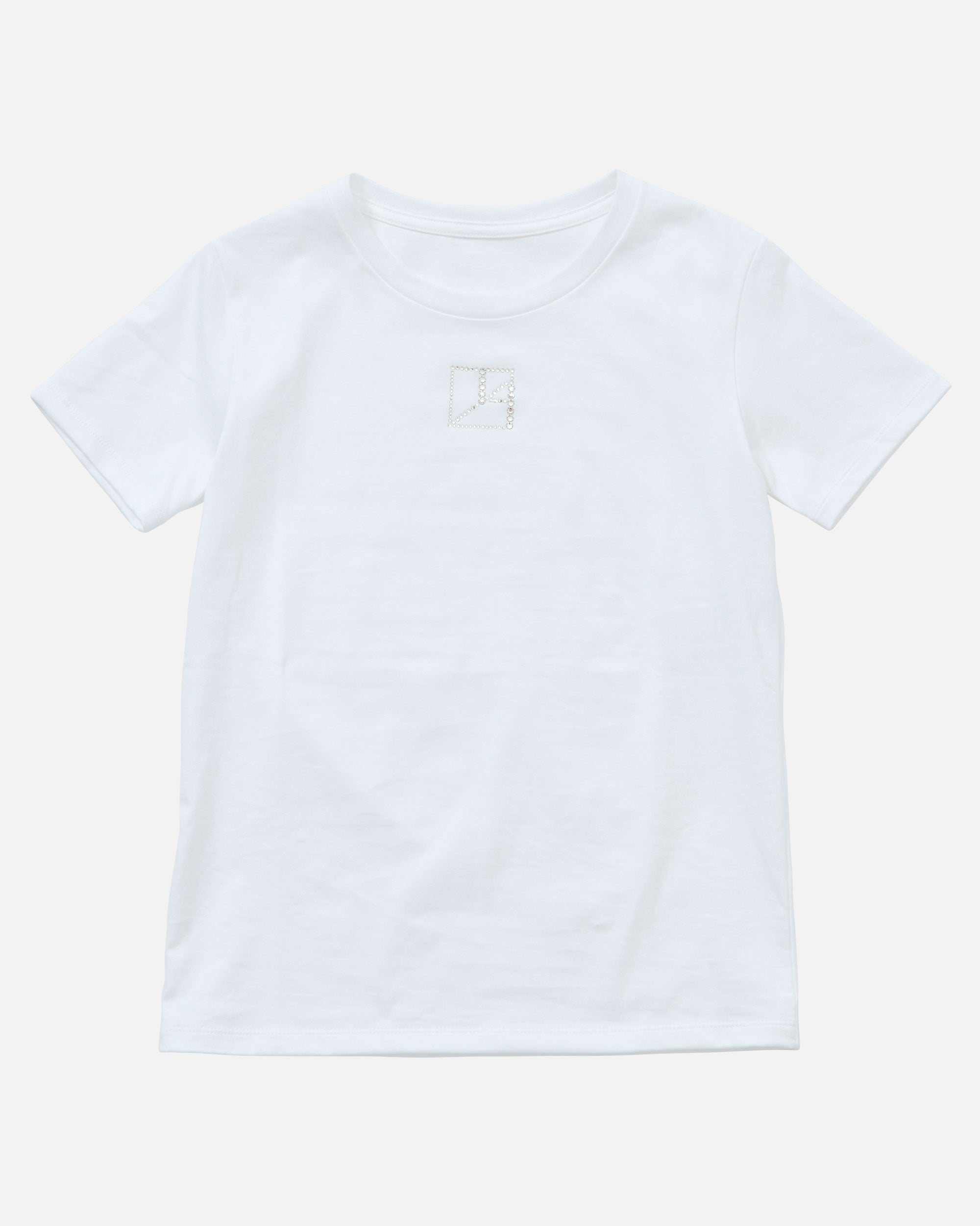 라인 스톤 로고 티셔츠 / Rhinestone Logo T-Shirt