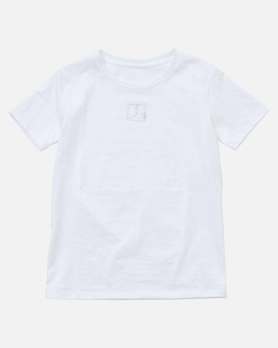 라인 스톤 로고 티셔츠 / Rhinestone Logo T-Shirt