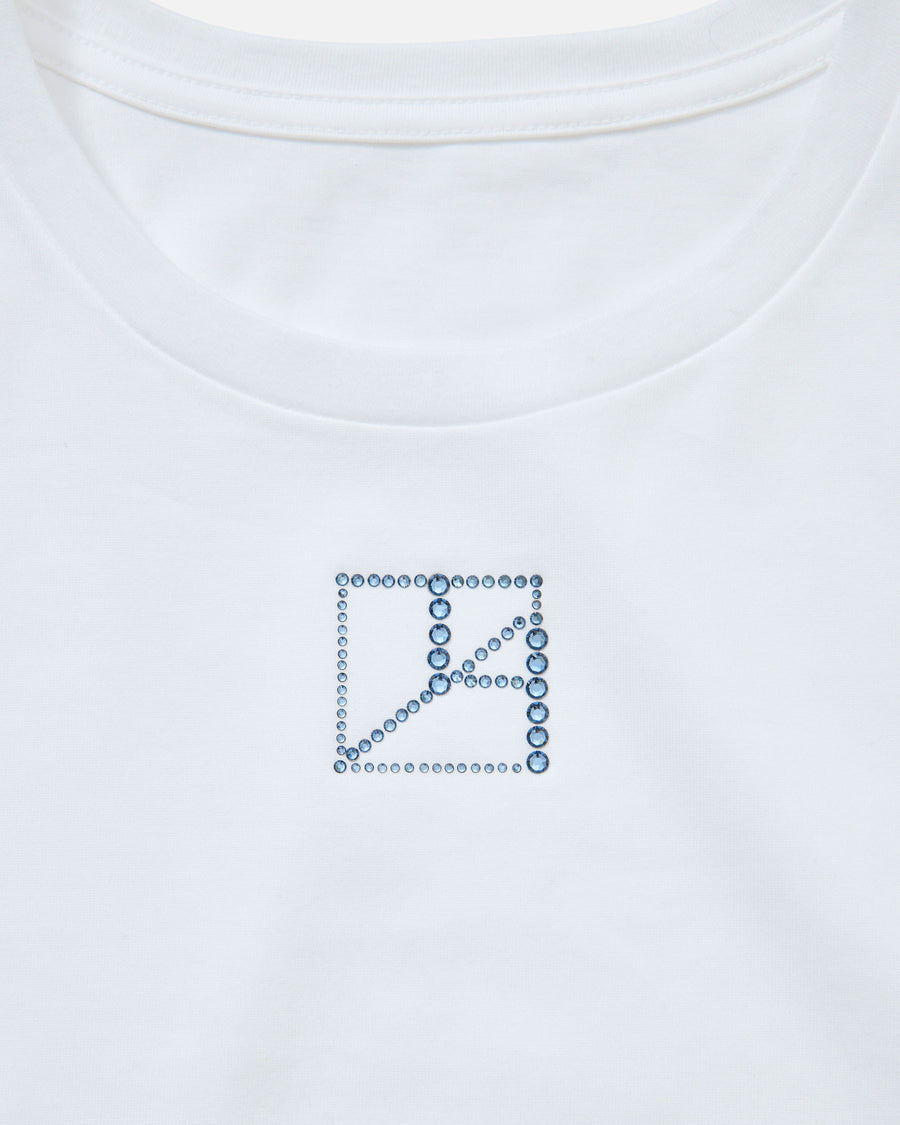 라인 스톤 로고 티셔츠 / Rhinestone Logo T-Shirt