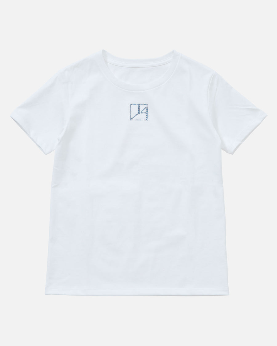 라인 스톤 로고 티셔츠 / Rhinestone Logo T-Shirt