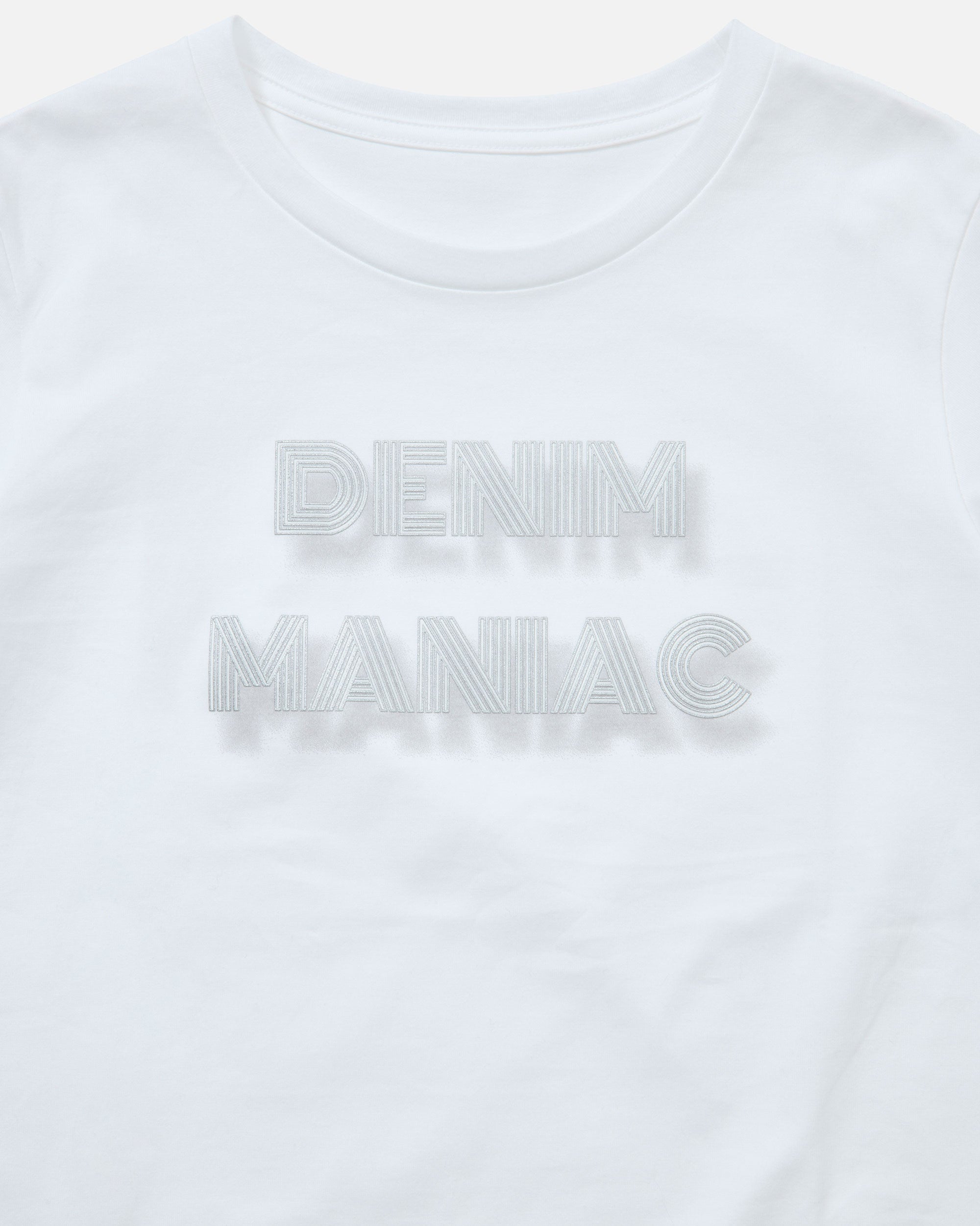 "Denim Maniac" 프린트 티셔츠 / "Denim Maniac" print T-shirt