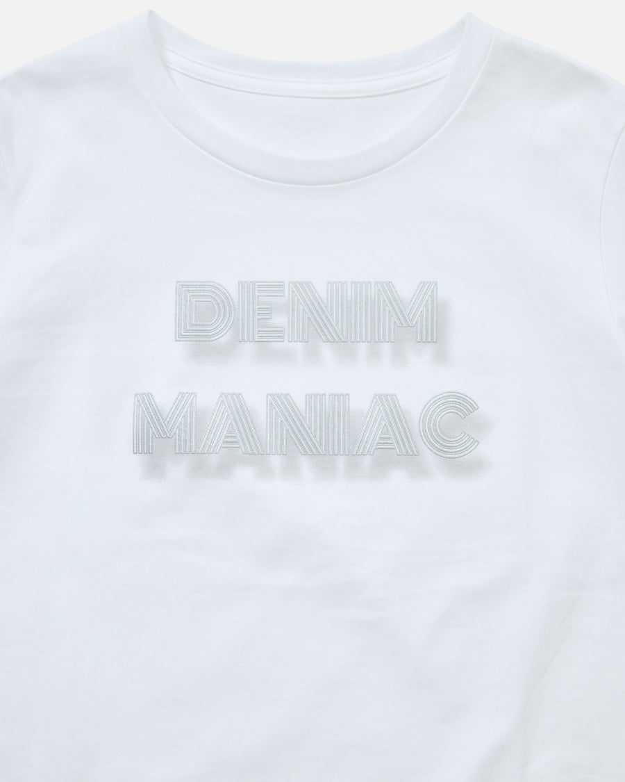 "Denim Maniac" 프린트 티셔츠 / "Denim Maniac" print T-shirt