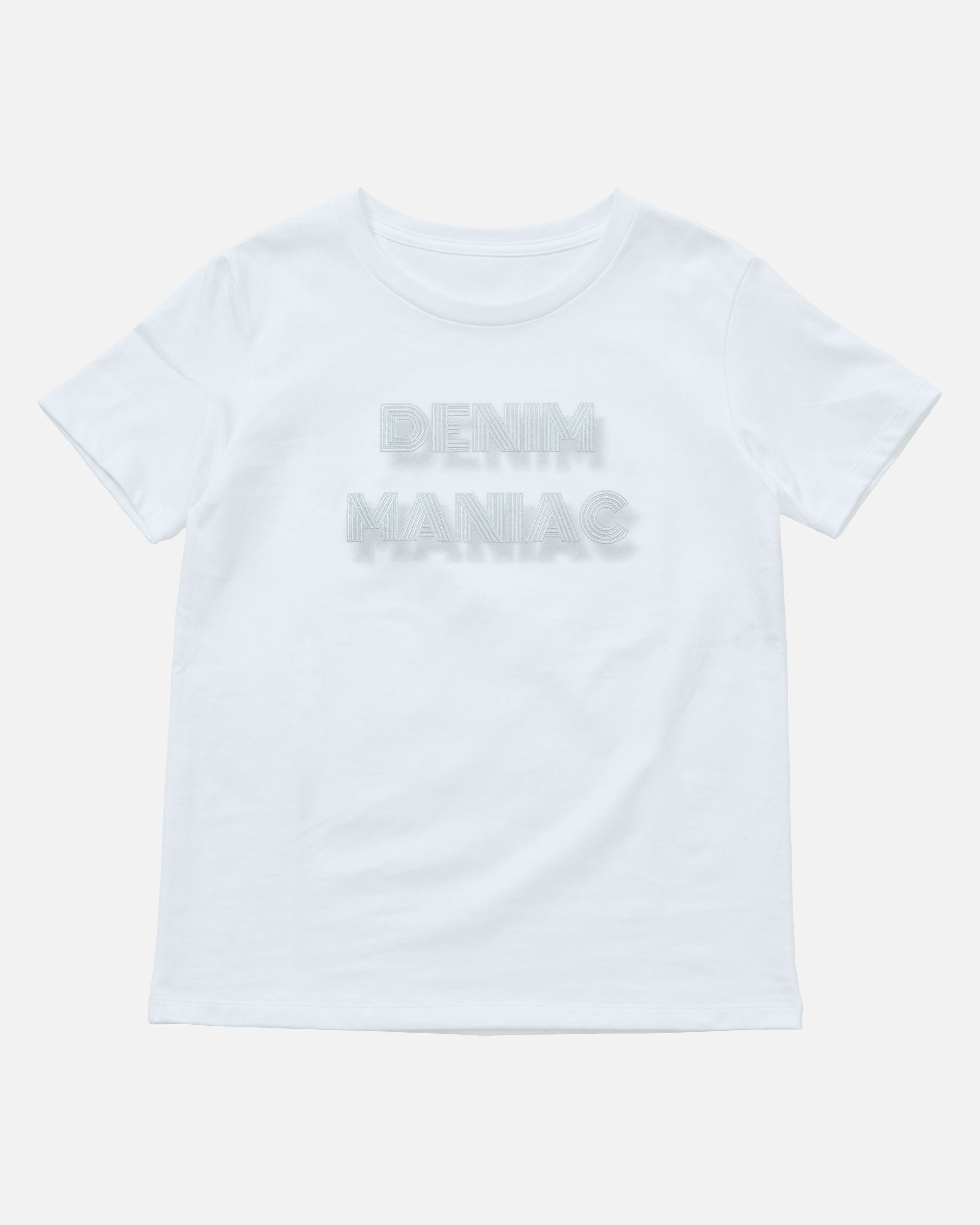 "Denim Maniac" 프린트 티셔츠 / "Denim Maniac" print T-shirt