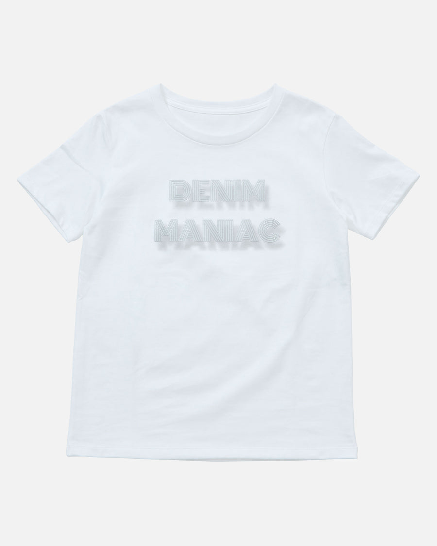 "Denim Maniac" 프린트 티셔츠 / "Denim Maniac" print T-shirt