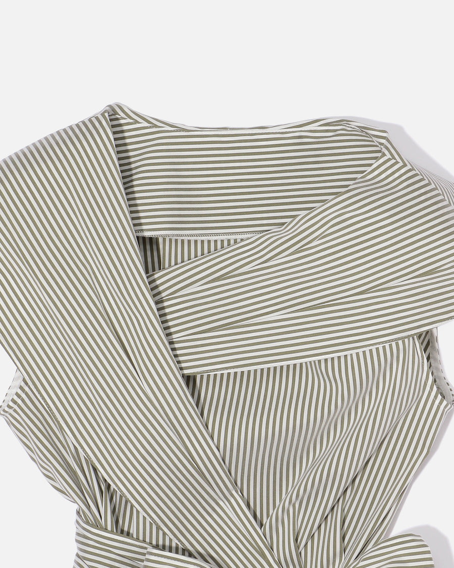 폴리에스테르 나일론 소프트 태프터 카슈쿠르풍 블라우스 / Cache-Coeur Style Polyester Nylon Soft Taffeta Blouse