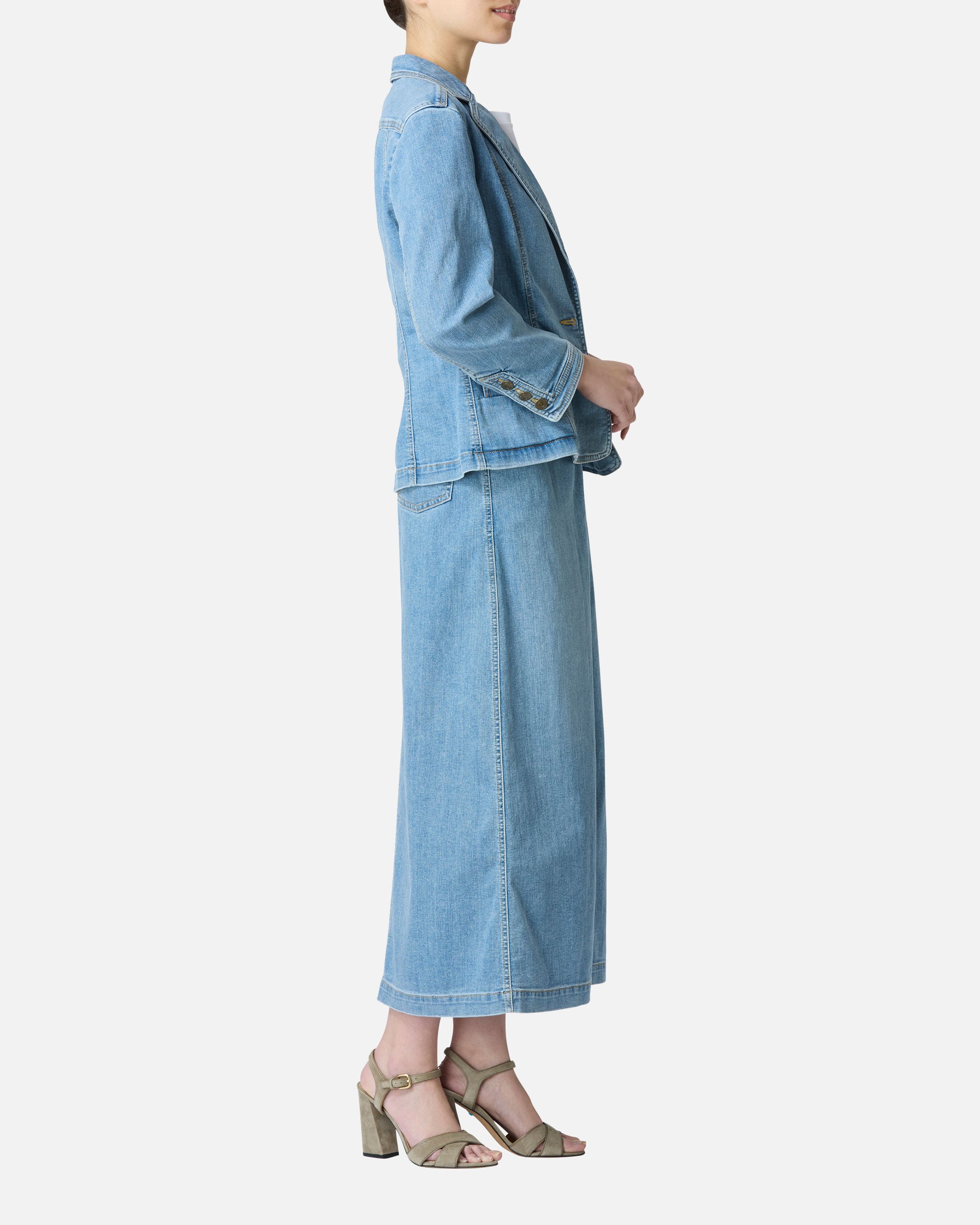 여름 데님 롱 스커트 / Summer Denim Long Skirt
