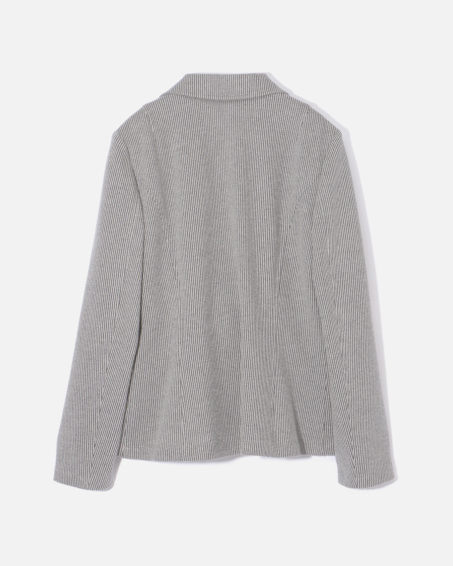 린넨 코튼 저지 원활한 재킷 / Linen Cotton Jersey Seamless Jacket