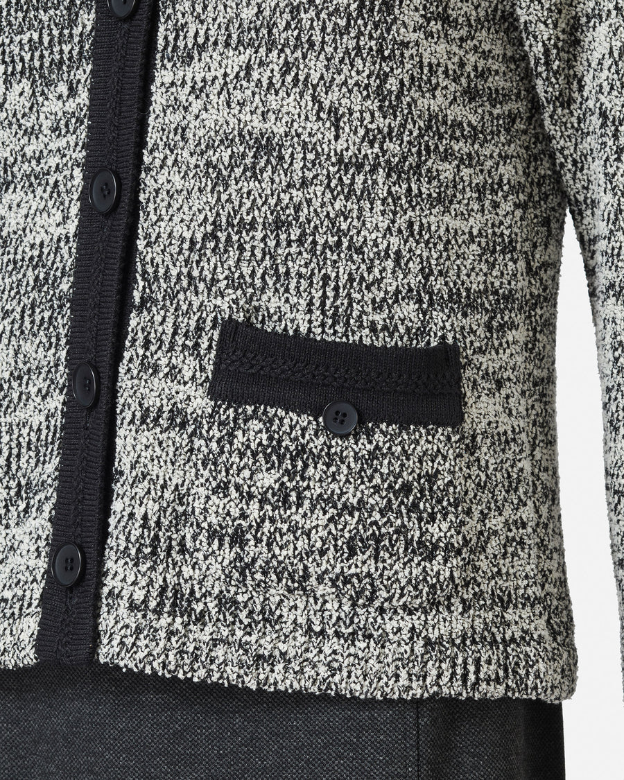 트위드 스타일 니트 재킷 / Tweed Style Knit Jacket