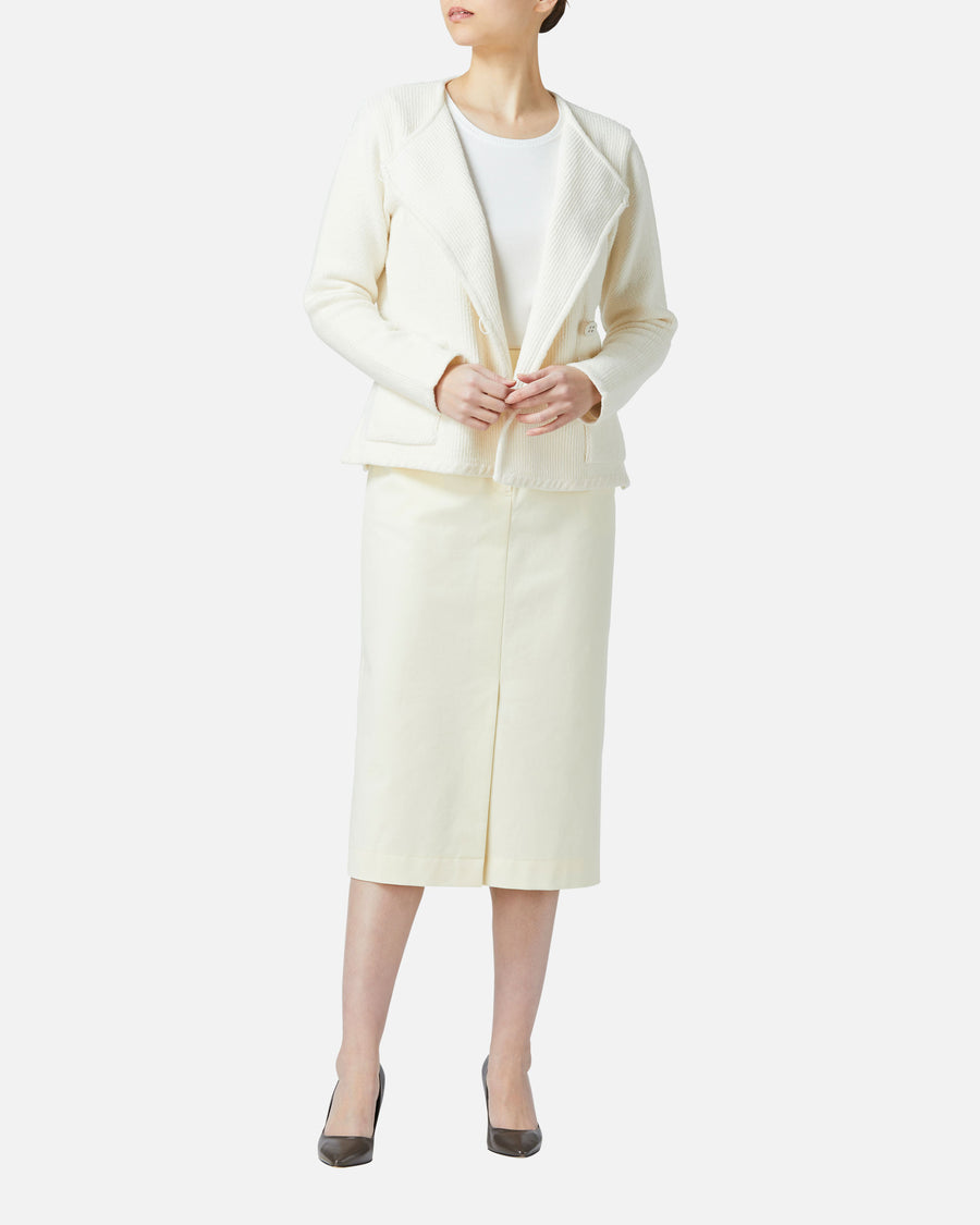몰 코튼 니트 재킷 / Cotton Chenille Knit Jacket