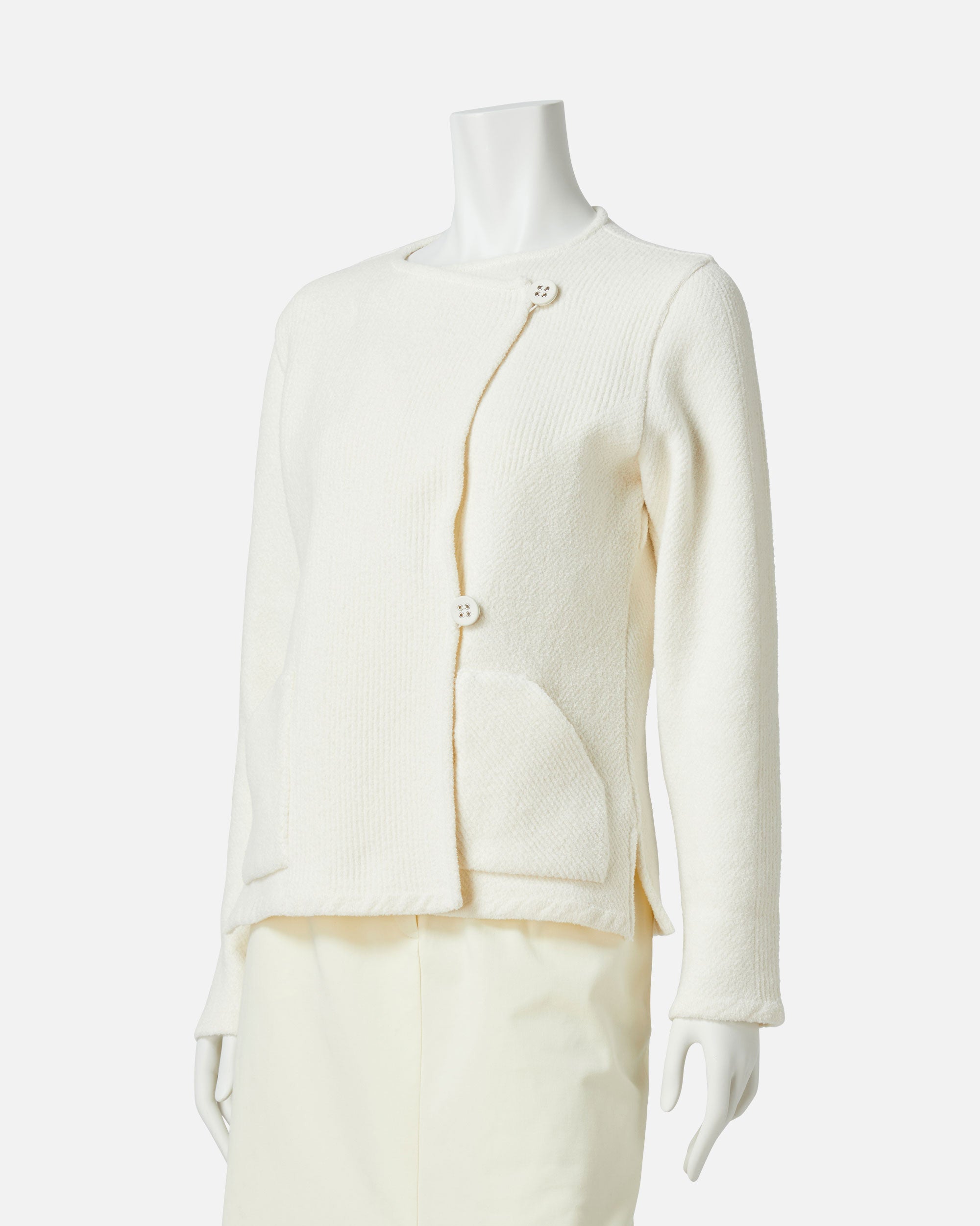 몰 코튼 니트 재킷 / Cotton Chenille Knit Jacket
