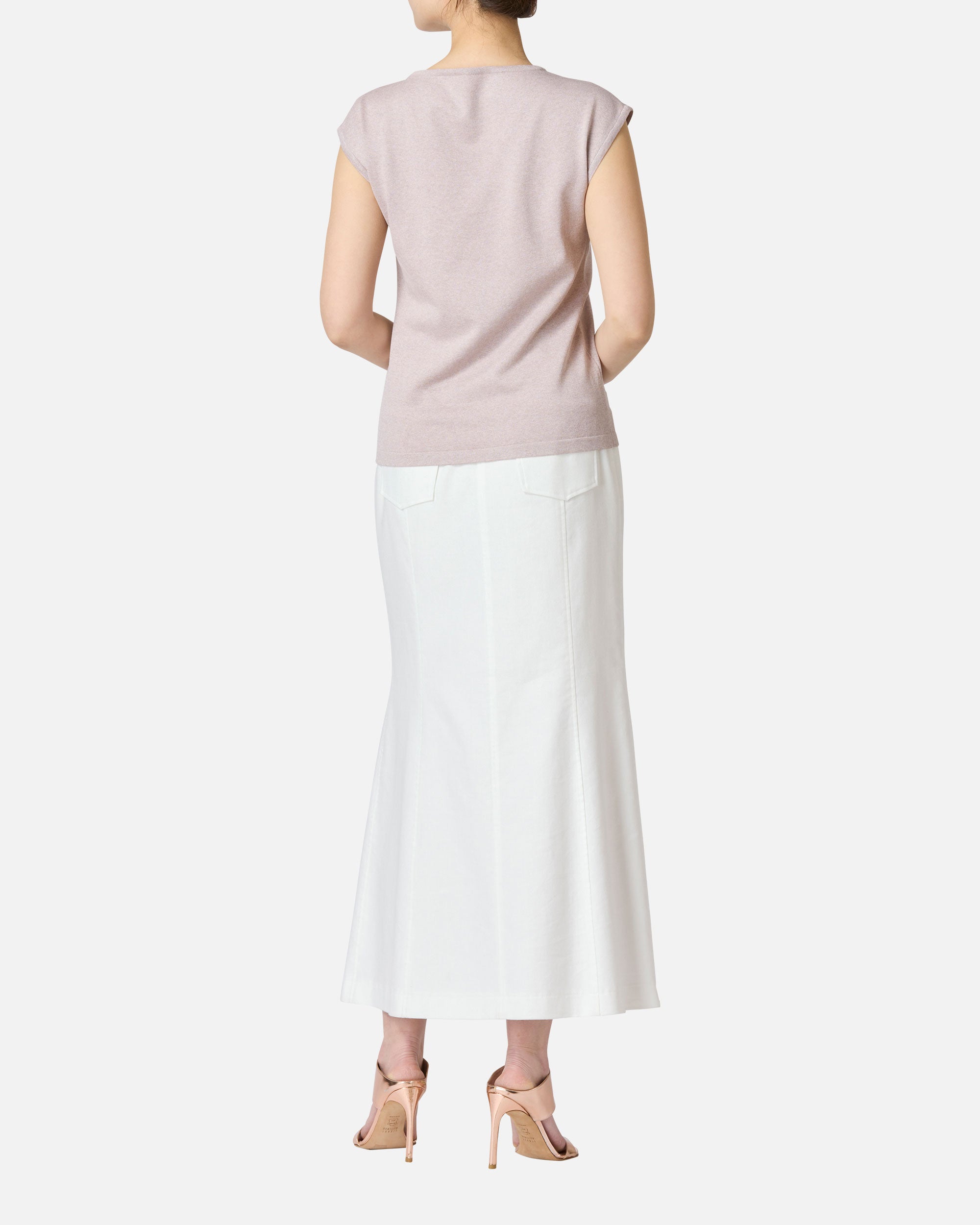 코튼 레이온 트윌 롱 스커트 / Cotton Rayon Twill Long Skirt