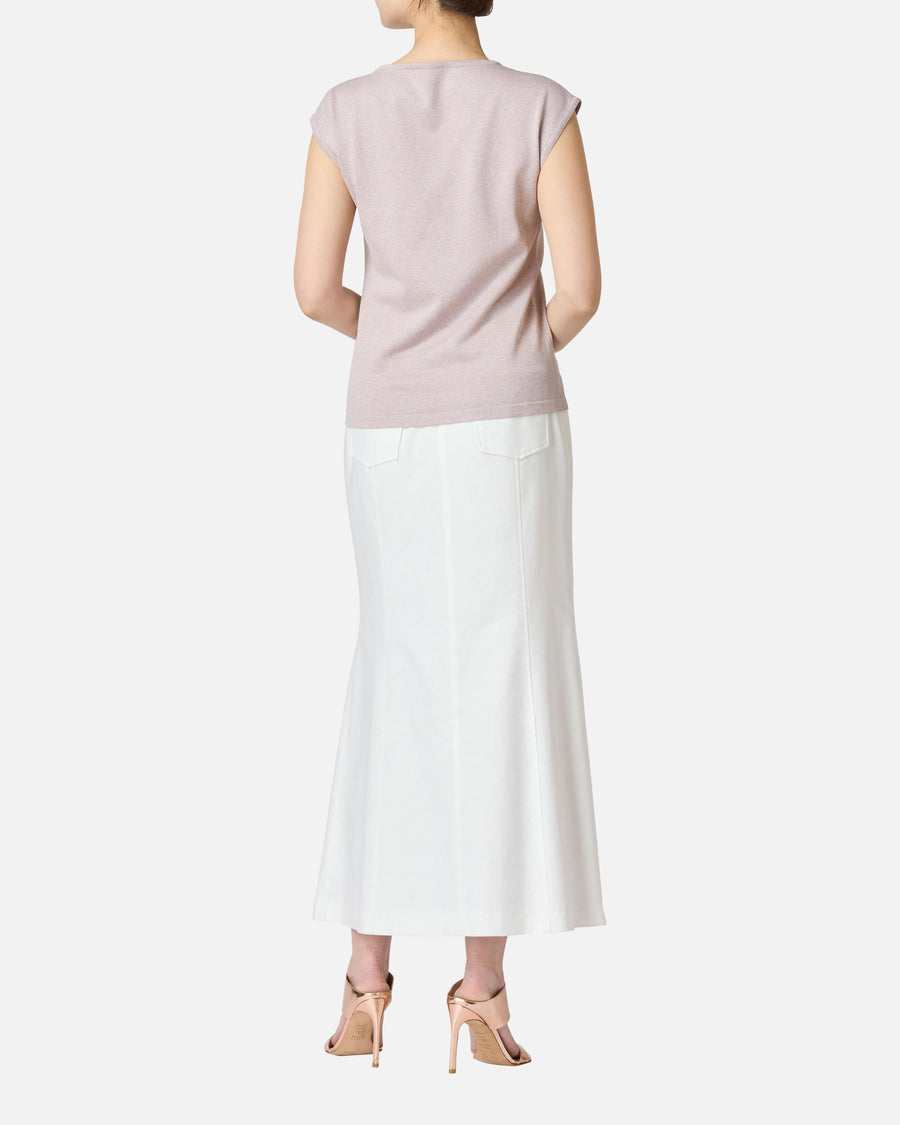 코튼 레이온 트윌 롱 스커트 / Cotton Rayon Twill Long Skirt