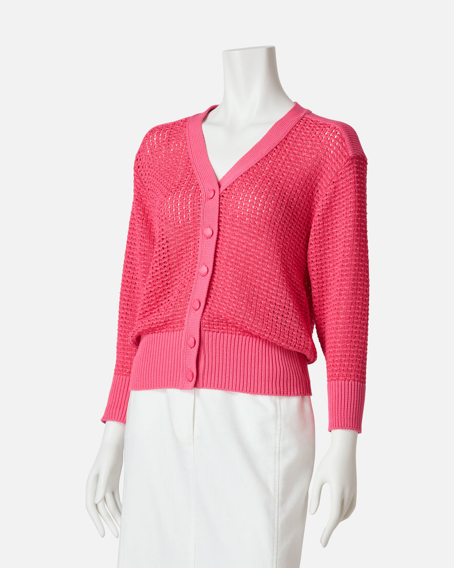 V 넥 가디건 / V-Neck Cardigan