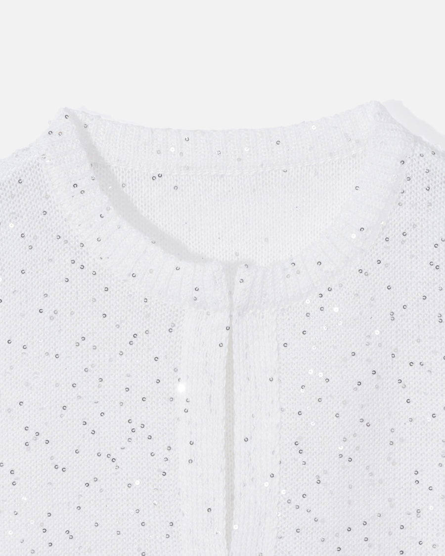 스팽글 니트 가디건 / Sequin Knit Cardigan