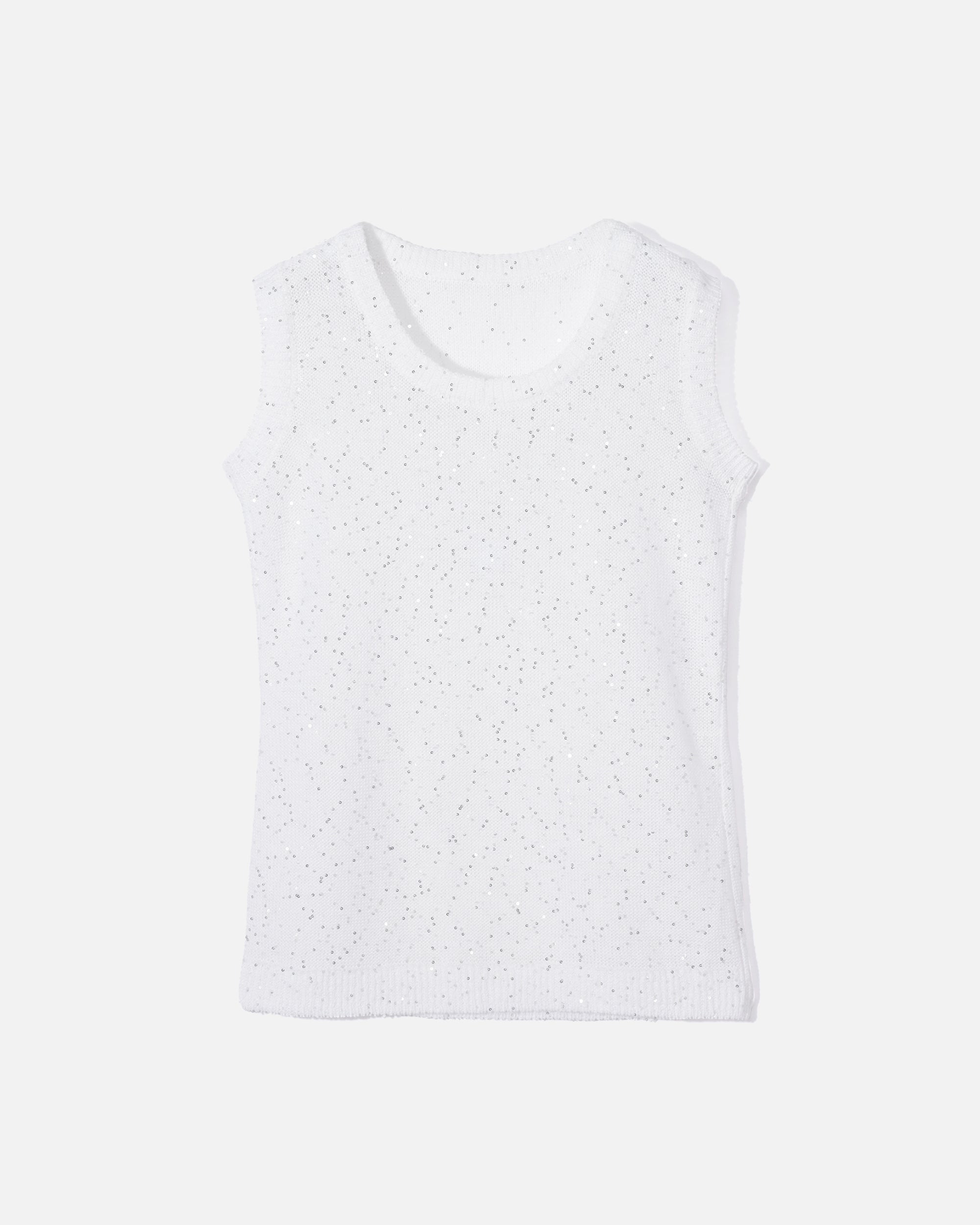 스팽글 니트 풀오버 / Sequin Knit Pullover