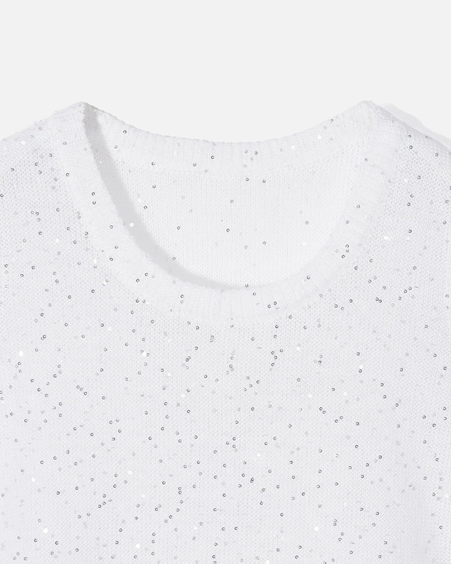 스팽글 니트 풀오버 / Sequin Knit Pullover