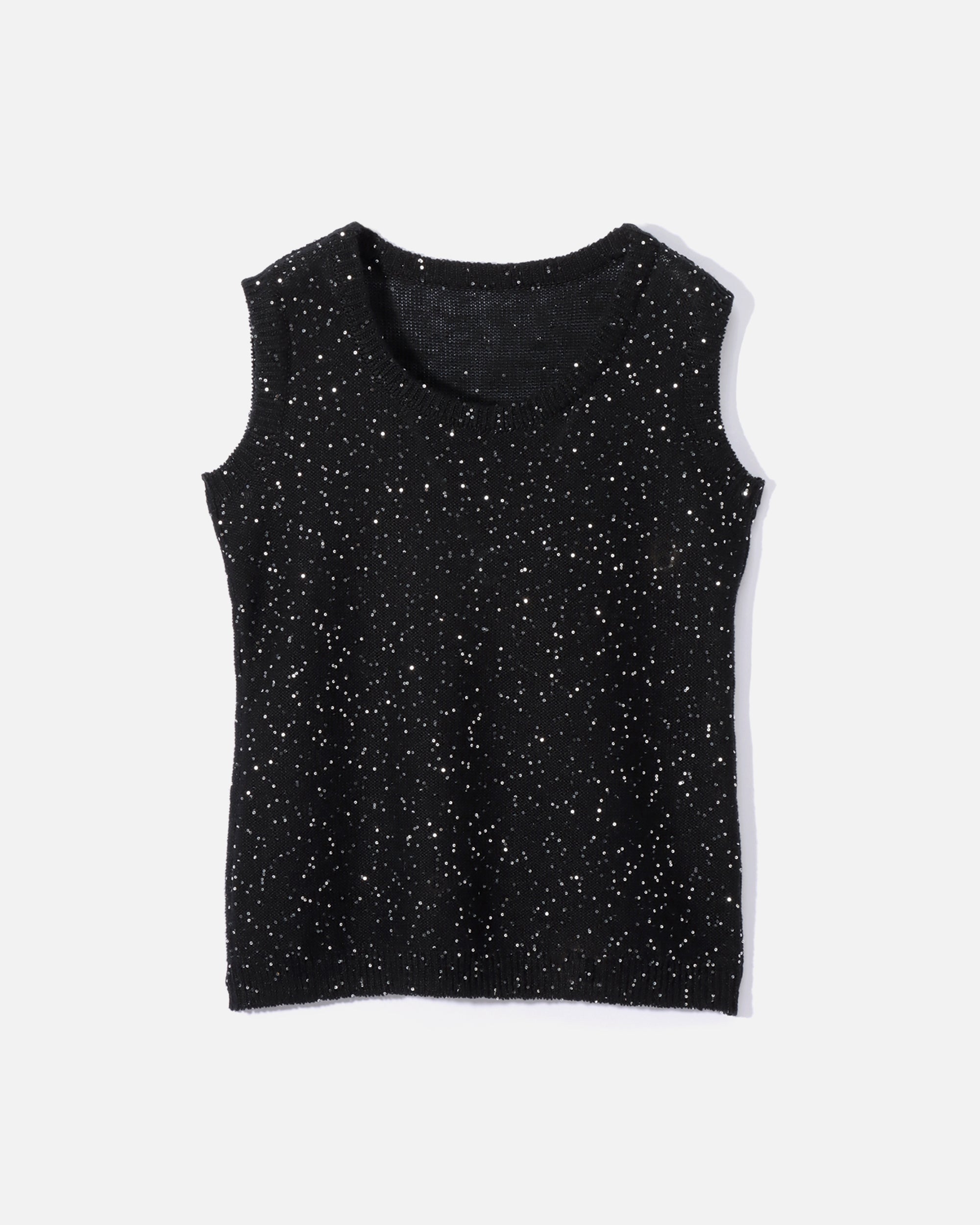 스팽글 니트 풀오버 / Sequin Knit Pullover