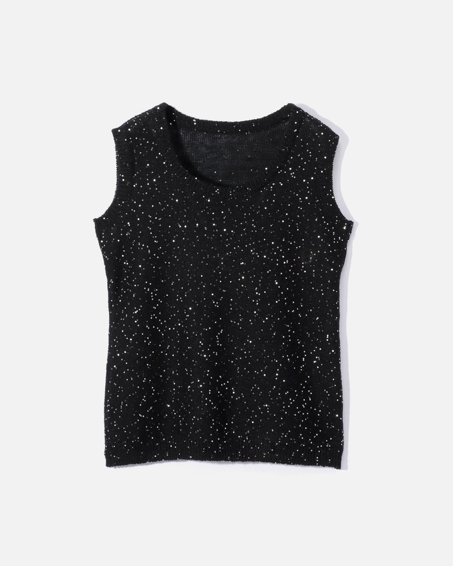 스팽글 니트 풀오버 / Sequin Knit Pullover