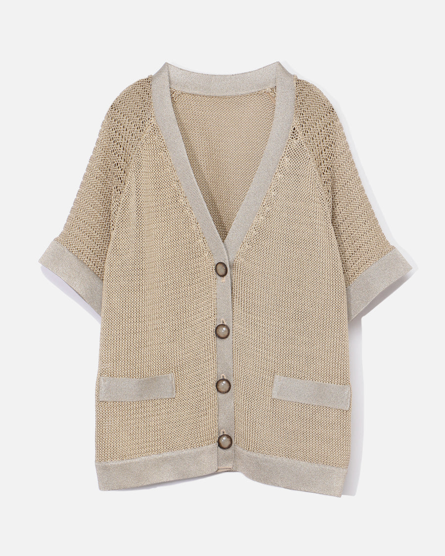 실크 니트 카디건 / Silk Knit Cardigan