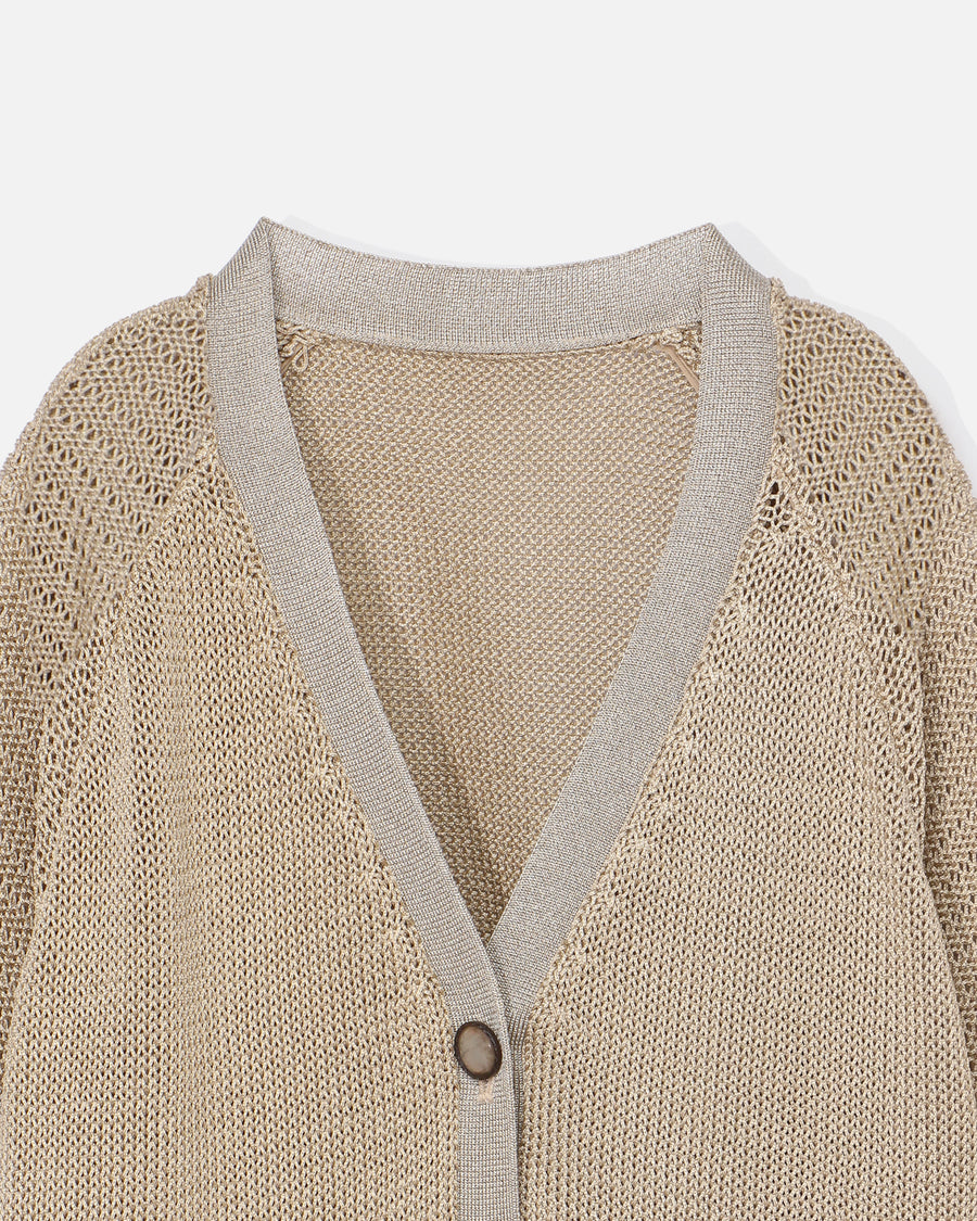 실크 니트 카디건 / Silk Knit Cardigan