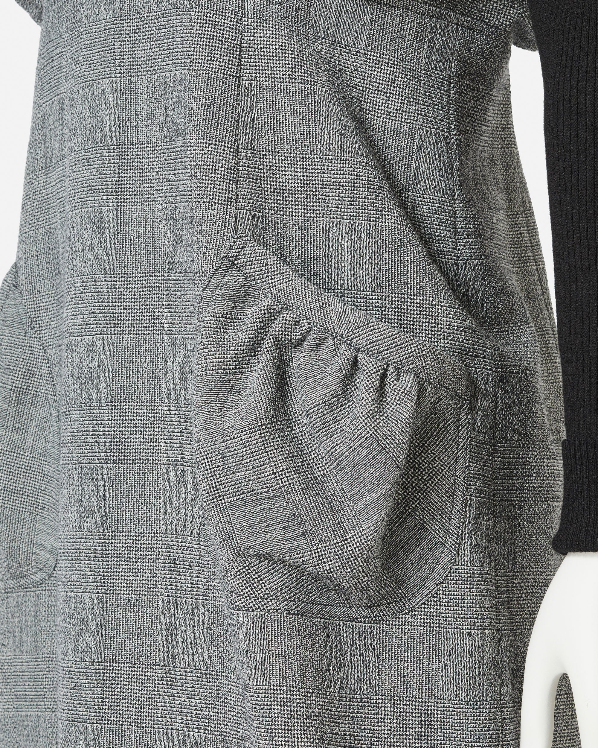 퍼프×니트 슬리브 원피스/Puff×Knitted Sleeve Dress