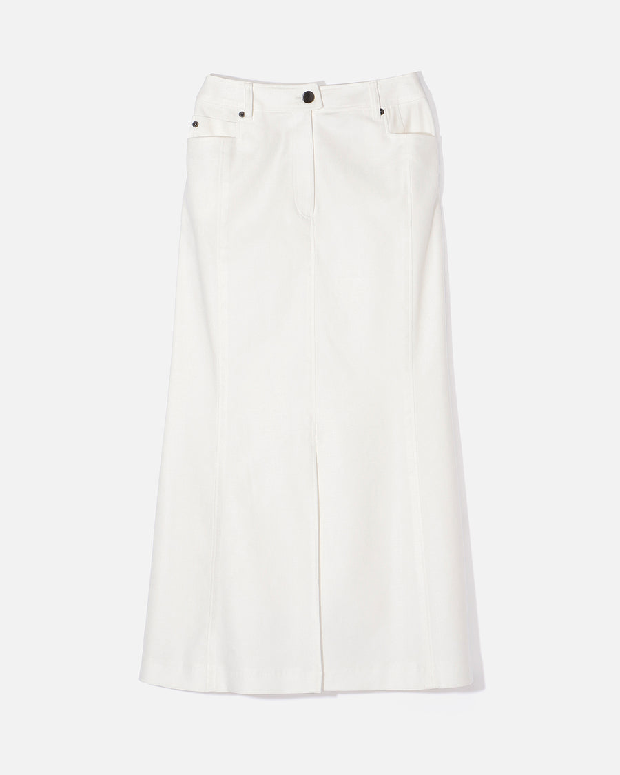 코튼 레이온 트윌 롱 스커트 / Cotton Rayon Twill Long Skirt