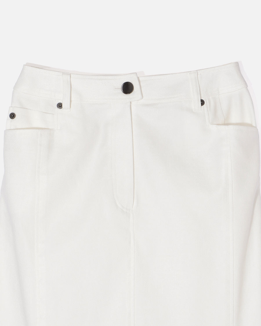 코튼 레이온 트윌 롱 스커트 / Cotton Rayon Twill Long Skirt