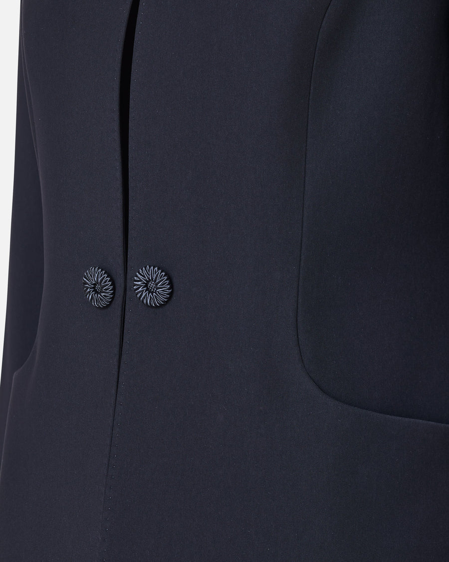 노 컬러 블랙 재킷 / Collarless Black Jacket