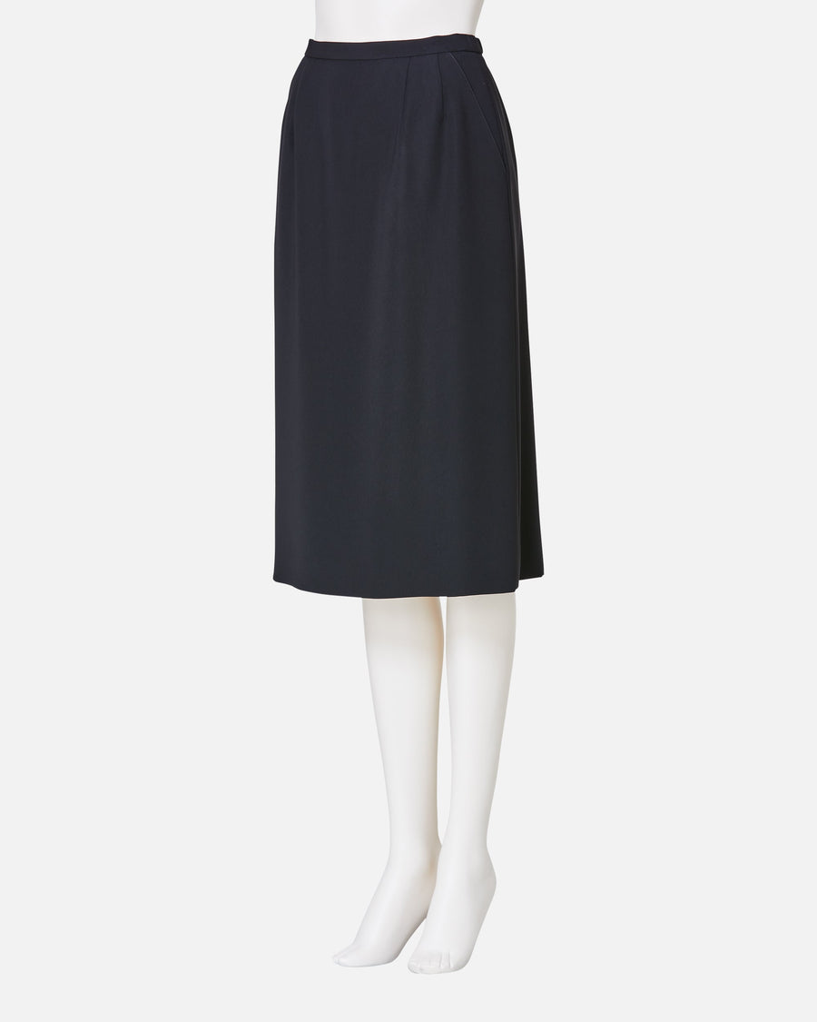 블랙 스커트 / Straight Black Skirt