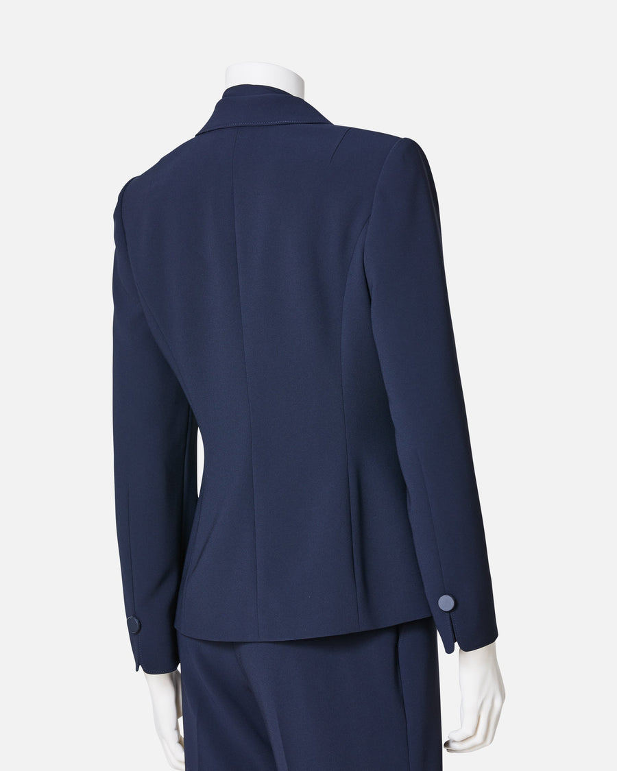 원 버튼 테일러드 재킷 / Single Button Closure Tailored Jacket