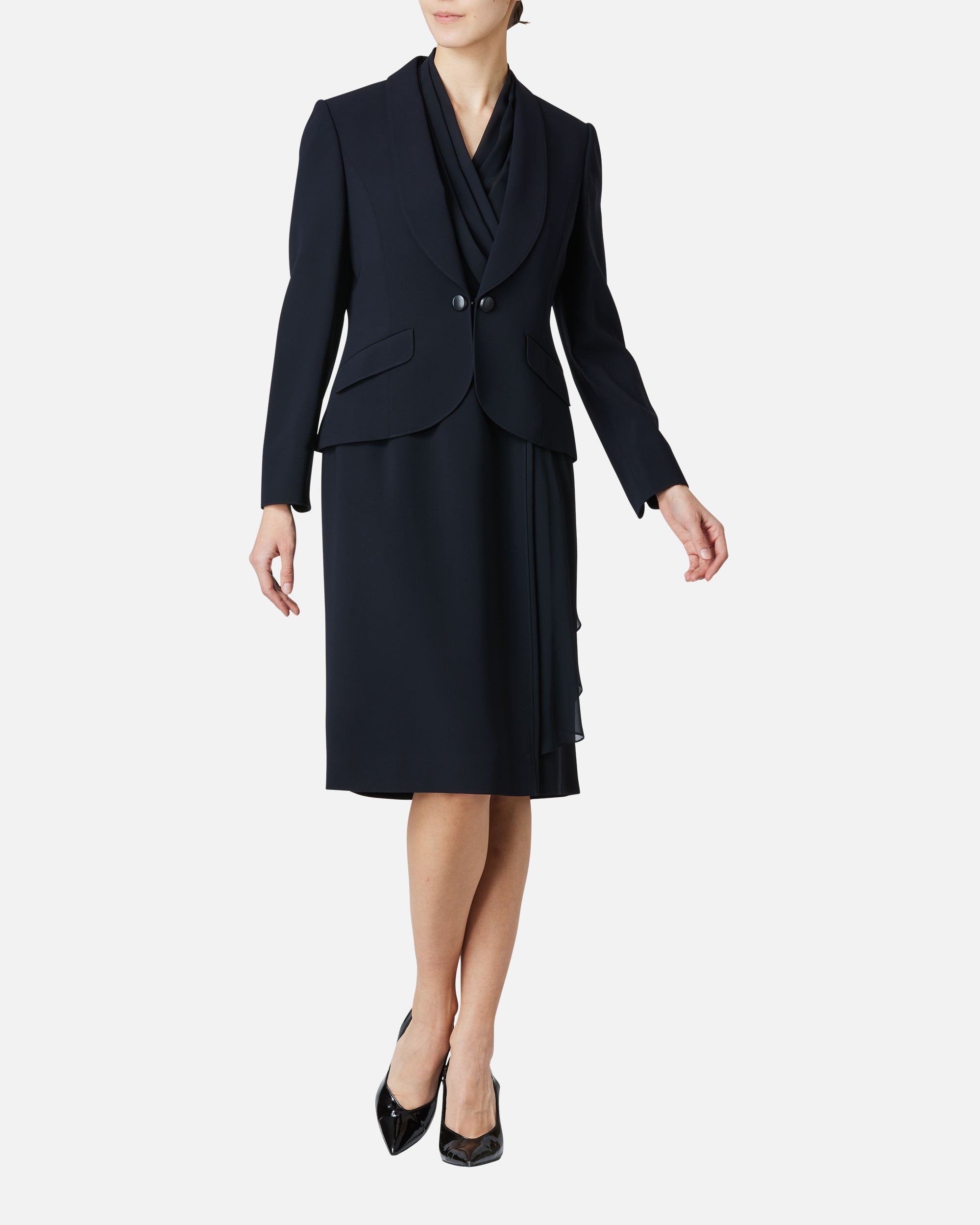 숄 컬러 재킷 / Shawl Lapel Jacket